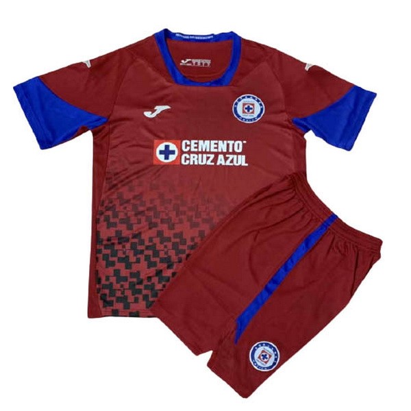 Trikot Cruz Blau Ausweich Kinder 2020-21 Rote